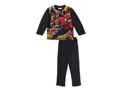 FLÍSOVÉ PYŽAMO SPIDERMAN ph 2096 antracitové (Velikost 3)