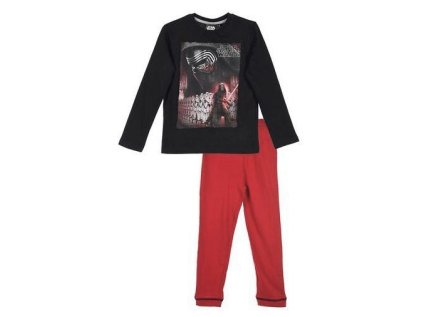 PYŽAMO STAR WARS ph 2219 antracitovo - červené (Velikost 4)