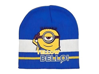 ČEPICE MIMONI ph 4219 modro - bílá (Velikost 52)