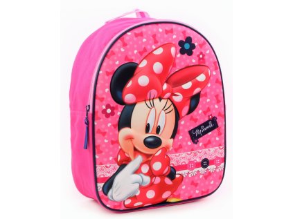 3D BATOH MINNIE Va 8443 růžový (Velikost uni)