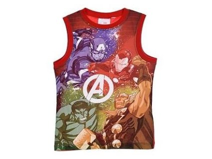 TÍLKO AVENGERS er 1265 červený lem (Velikost 4)
