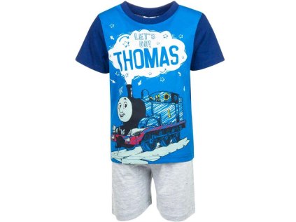 PYŽAMO MAŠINKA TOMÁŠ er 2167 tm. modro - šedé (Velikost 2)