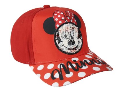 KŠILTOVKA MINNIE premium Cer 2913 červená (Velikost 56)
