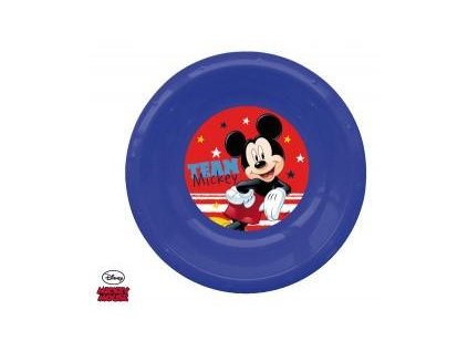 3D PLASTOVÝ TALÍŘ MICKEY Eli 0478 modrý (Velikost uni)