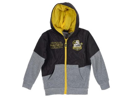 MIKINA STAR WARS dhq 1060 černo - šedá (Velikost 4)