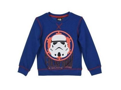 MIKINA STAR WARS ph 1039 modrá (Velikost 4)