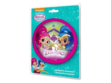 TLAČÍTKOVÁ LAMPIČKA SHIMMER AND SHINE Eur 17108 malinová (Velikost uni)