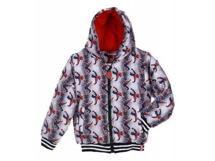 ZIMNÍ BUNDA SPIDERMAN dhq 1425 šedá (Velikost 3)