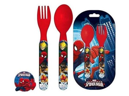 PLASTOVÝ PŘÍBOR SPIDERMAN Eli 1499 (Velikost uni)