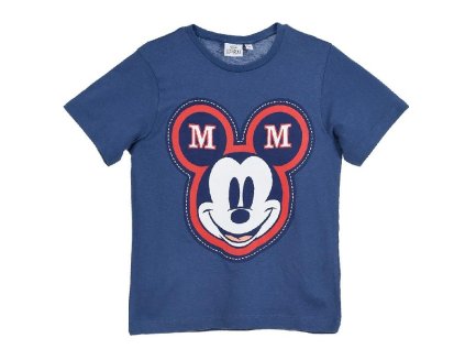 TRIČKO MICKEY hs 1301 modré (Velikost 6)