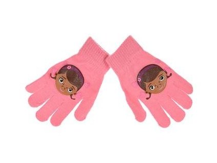 RUKAVICE DOKTORKA ho 4309 tm. růžové (Velikost uni)
