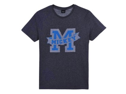 TRIČKO MICKEY hs 3659 antracitové - m. - dospělé vel. (Velikost S)