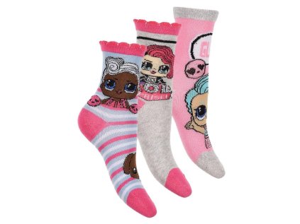 SADA 3 KS PONOŽKY LOL et 0643-2 (Velikost 23-26)