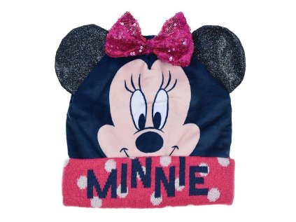 ČEPICE MINNIE hs 4039 malinová (Velikost 52)