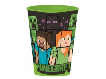 PLASTOVÝ KELÍMEK MINECRAFT Stor 40407 260 ml zelený (Velikost uni)