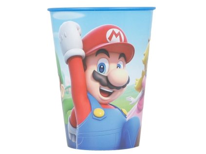 PLASTOVÝ KELÍMEK SUPER MARIO 260 ml Stor 21407 (Velikost uni)