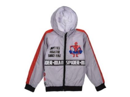 ŠUSŤÁKOVÁ BUNDA SPIDERMAN et 1029 šedá (Velikost 3)