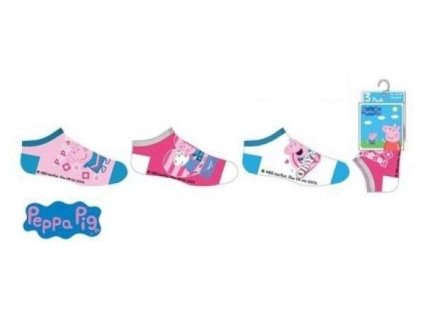 SADA 3 KS PONOŽKY PEPPA PIG ue 0622-2 (Velikost 23-26)
