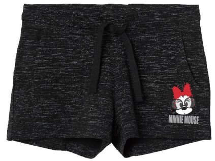 KRAŤASY MINNIE em 8393 černý melír (Velikost 116)