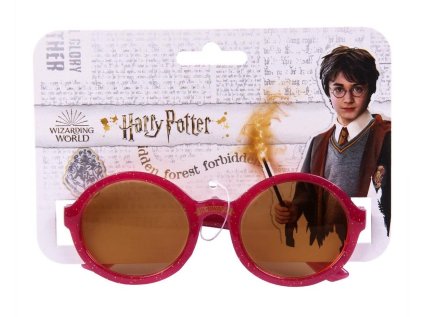 SLUNEČNÍ BRÝLE HARRY POTTER cer 1567 malinové (Velikost uni)