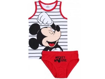 SPODNÍ SOUPRAVA MICKEY em 6599 červená (Velikost 3-4)