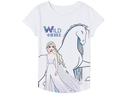 TRIČKO FROZEN em 8743 bílé (Velikost 4)
