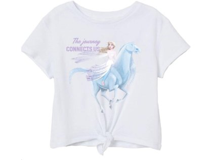 TRIČKO FROZEN em 8748 bílé (Velikost 4)