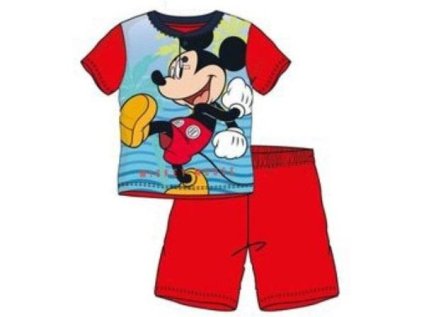 PYŽAMO MICKEY box ue 7318 červené (Velikost 3)