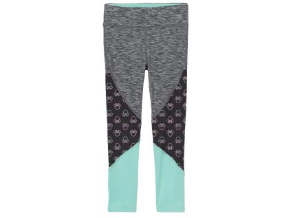 LEGÍNY MINNIE em 8384 mentolovo - šedé (Velikost 116)