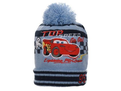 ČEPICE CARS ho 4423 modrá (Velikost 48)