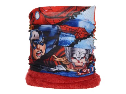 NÁKRČNÍK AVENGERS hq 4296 červený (Velikost uni)