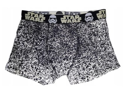 BOXERKY STAR WARS em 8878 černo - zelený lem (Velikost 12)