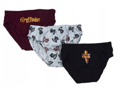 SADA 3 KS SLIPY HARRY POTTER em 091 (Velikost 5-6)