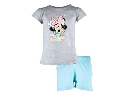 PYŽAMO MINNIE em 4929 šedo - tyrkysové (Velikost 3)
