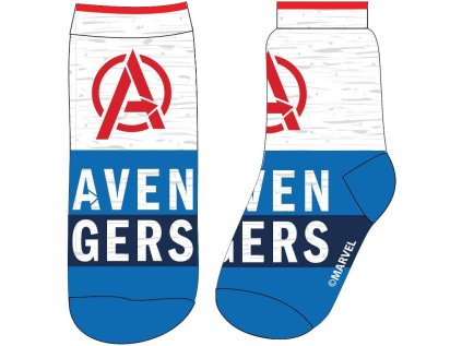 PONOŽKY AVENGERS em 355 modro - šedé (Velikost 23-26)