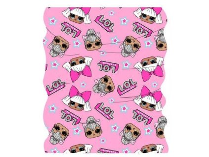 NÁKRČNÍK LOL em 087 růžový (Velikost uni)