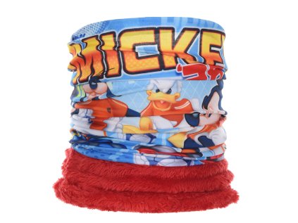 NÁKRČNÍK MICKEY hq 4313 červený (Velikost uni)