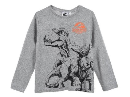 TRIKO JURSKÝ SVĚT hu 1334 šedé (Velikost 3)