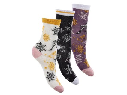 SADA 3 KS PONOŽKY FROZEN hu 0612-1 (Velikost 23-26)