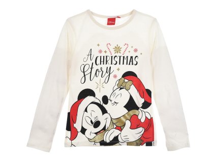 TRIKO MINNIE VÁNOCE hu 1243 krémové (Velikost 3)