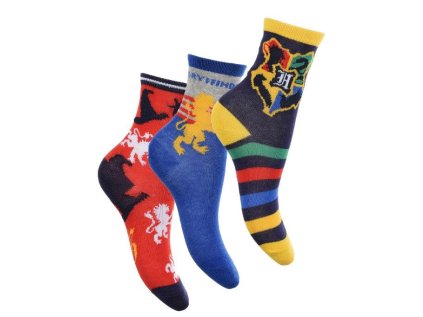 SADA 3 KS PONOŽKY HARRY POTTER hu 0609-1 (Velikost 23-26)