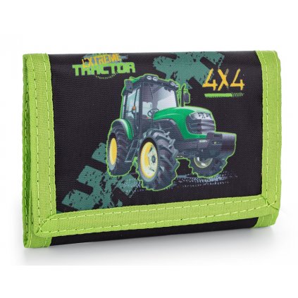 Dětská textilní peněženka traktor 8-30122