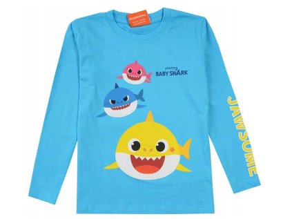 TRIKO BABY SHARK em 003 sv. modré (Velikost 2)