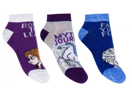 SADA 3 KS PONOŽKY FROZEN (Velikost 31-34)