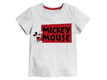 TRIČKO MICKEY Erv 38217 bílé (Velikost 92)