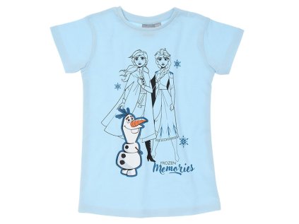 TRIČKO FROZEN Erv 35673 tyrkysové (Velikost 92)
