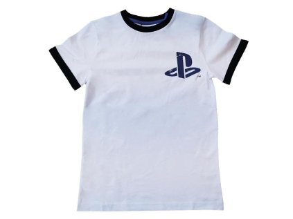 TRIČKO PLAYSTATION Erv 37552 bílé (Velikost 152)