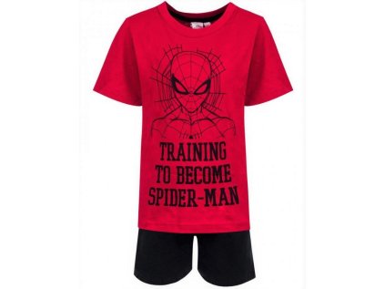 PYŽAMO SPIDERMAN Erv 34580 červeno - černé (Velikost 3)