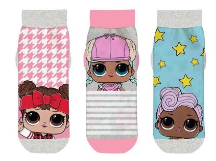 SADA 3 KS PONOŽKY LOL Erv 38129-2 (Velikost 23-26)