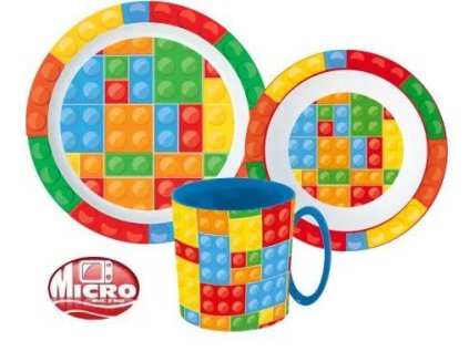 3 - DÍLNÝ PLASTOVÝ SET KOSTIČKY J 22248 hrneček (Velikost uni)